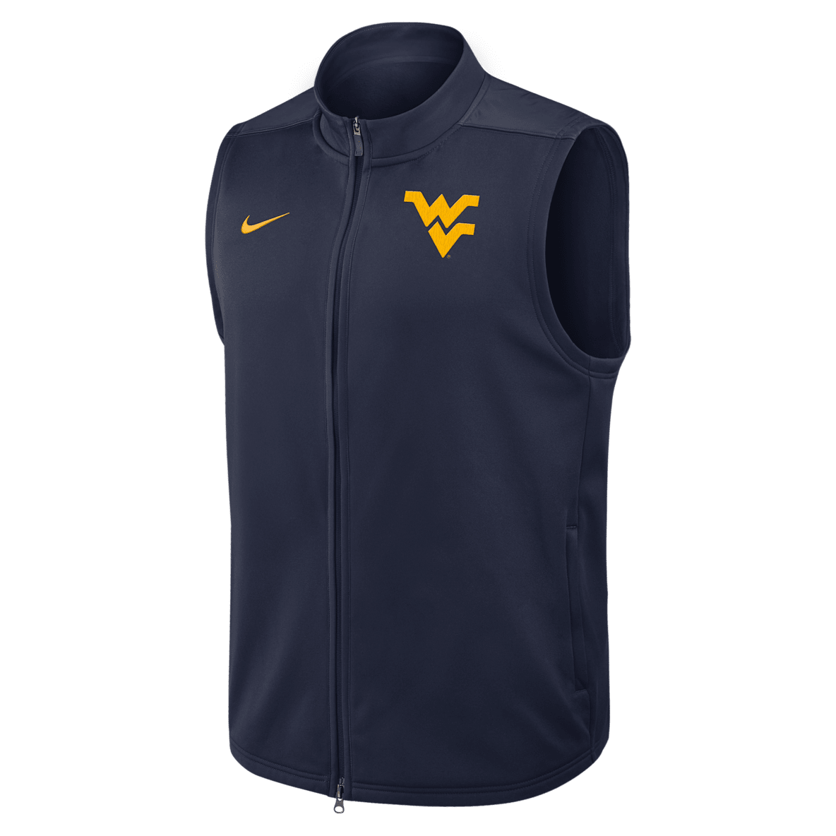 West Virginia Victory West Virginia Victory Men's Nike Therma-FIT College Full-Zip Vest