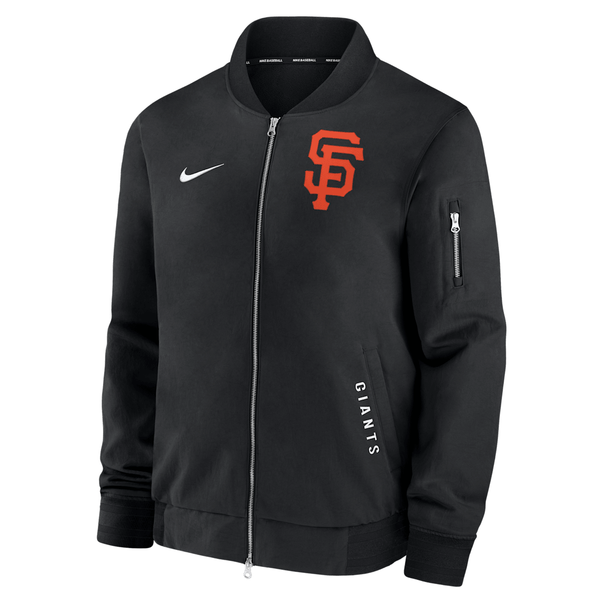 San Francisco Giants Authentic Collection Dugout San Francisco Giants Authentic Collection Dugout Men's Nike MLB Full-Zip Bomber Jacket