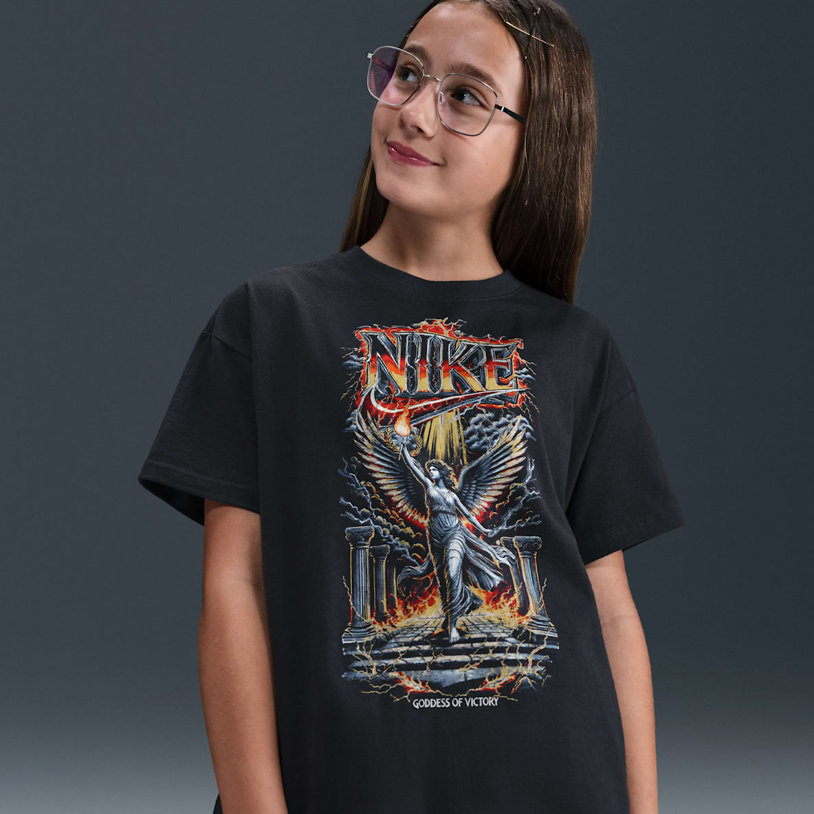 Nike Sportswear Essential Nike Sportswear Essential Playera para niña talla grande