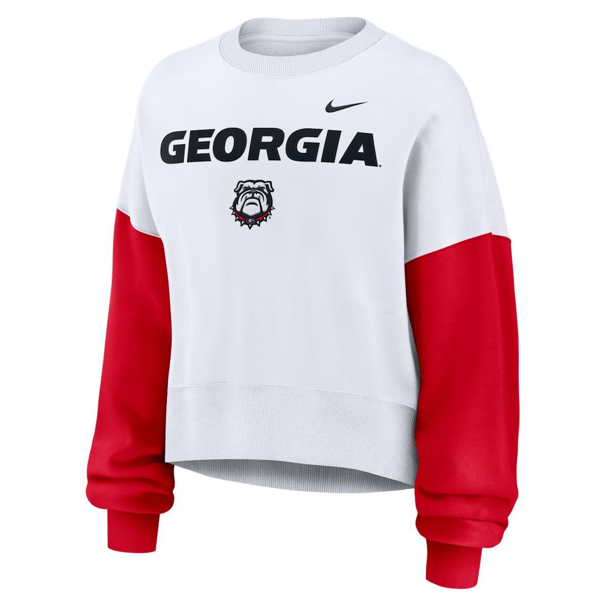 Georgia Bulldogs Primetime Georgia Bulldogs Primetime Women's Nike College Pullover Crew