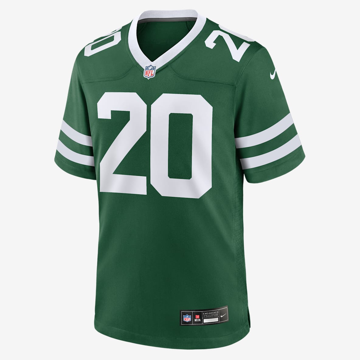 Breece Hall New York Jets Jersey de fútbol americano Nike de la NFL Game para hombre