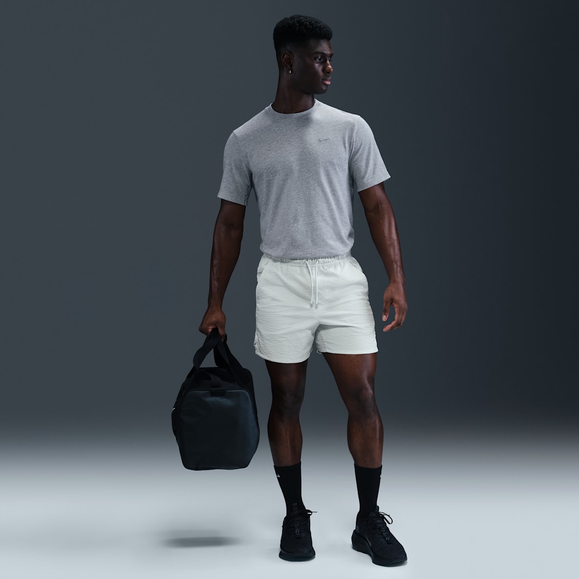 Nike Unlimited Pantalón corto versátil de seersucker Dri-FIT sin forro de 13 cm - Hombre