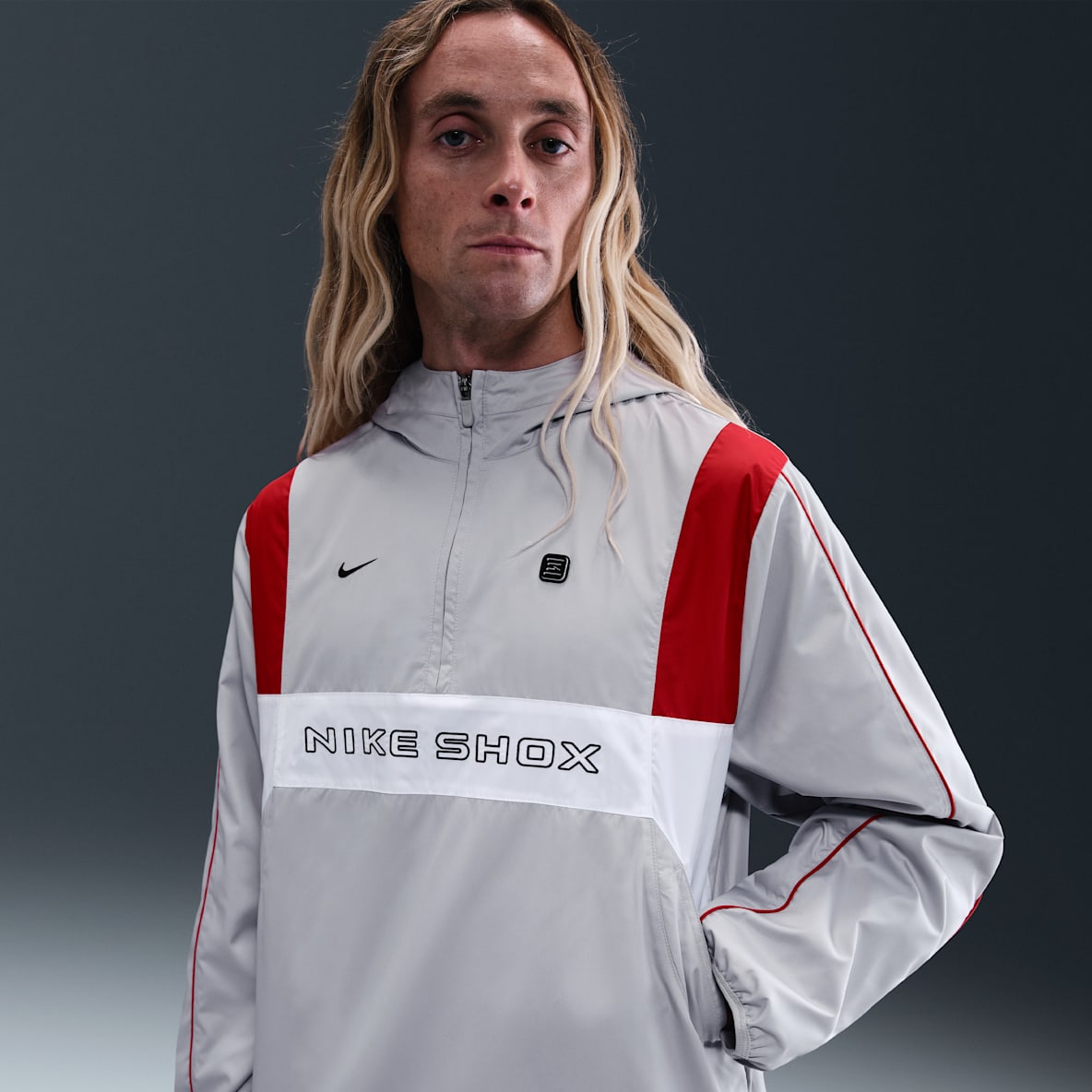 Nike Sportswear Shox Men's Woven Half-Zip Jacket