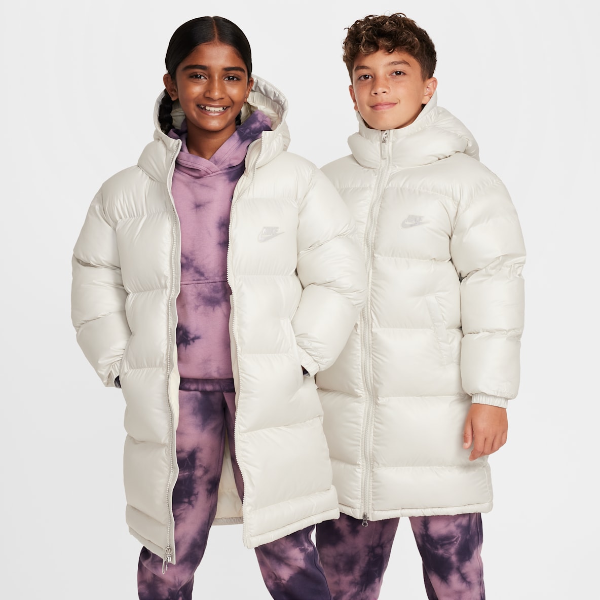 Nike Sportswear Heavyweight Synthetic Fill EasyOn Nike Sportswear Heavyweight Synthetic Fill EasyOn Big Kids' Therma-FIT Repel Loose Hooded Parka