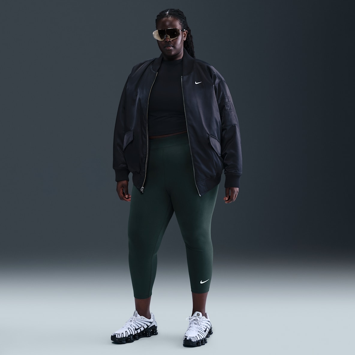 Nike Sportswear Classic Nike Sportswear Classic Women's High-Waisted 7/8 Leggings (Plus Size)