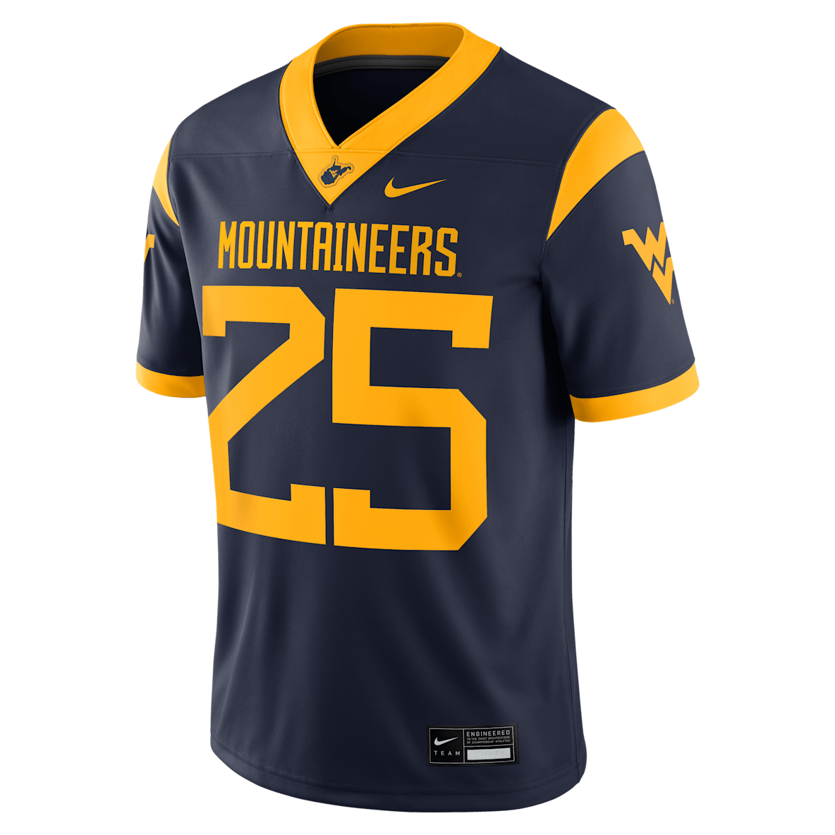 West Virginia West Virginia Men’s Nike Dri-FIT College Game Jersey