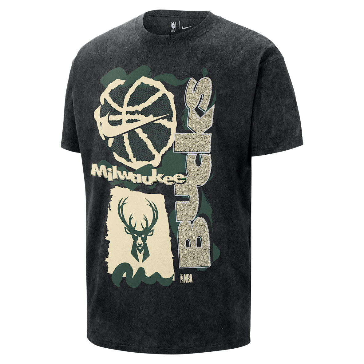 Milwaukee Bucks Courtside Milwaukee Bucks Courtside Men's Nike NBA Max90 T-Shirt