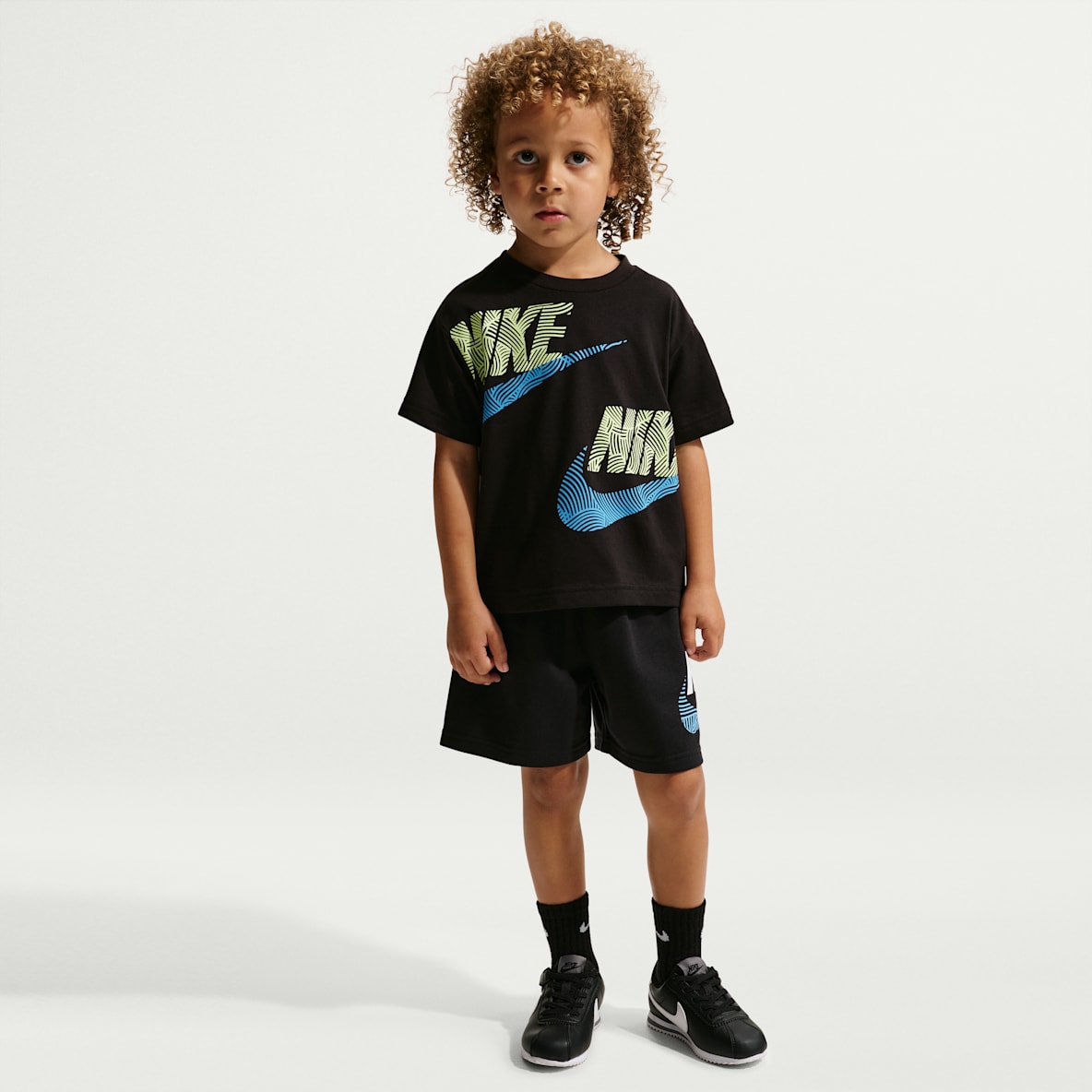 Nike Sportswear In The Zone Toddler French Terry Shorts