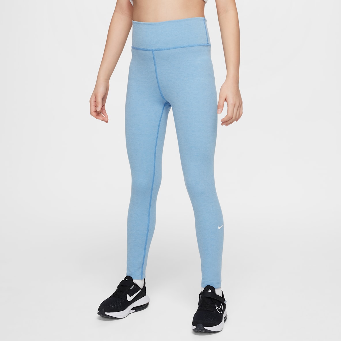 Nike One Nike One Leggings Dri-FIT de tiro alto para niña talla grande