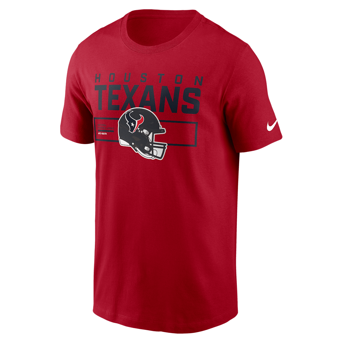 Houston Texans Helmet Essential Houston Texans Helmet Essential Men's Nike NFL T-Shirt