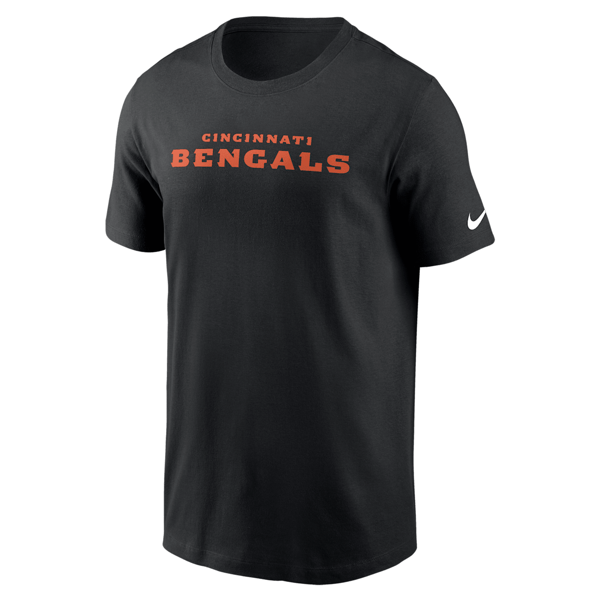 Cincinnati Bengals Primetime Wordmark Essential Cincinnati Bengals Primetime Wordmark Essential Men's Nike NFL T-Shirt