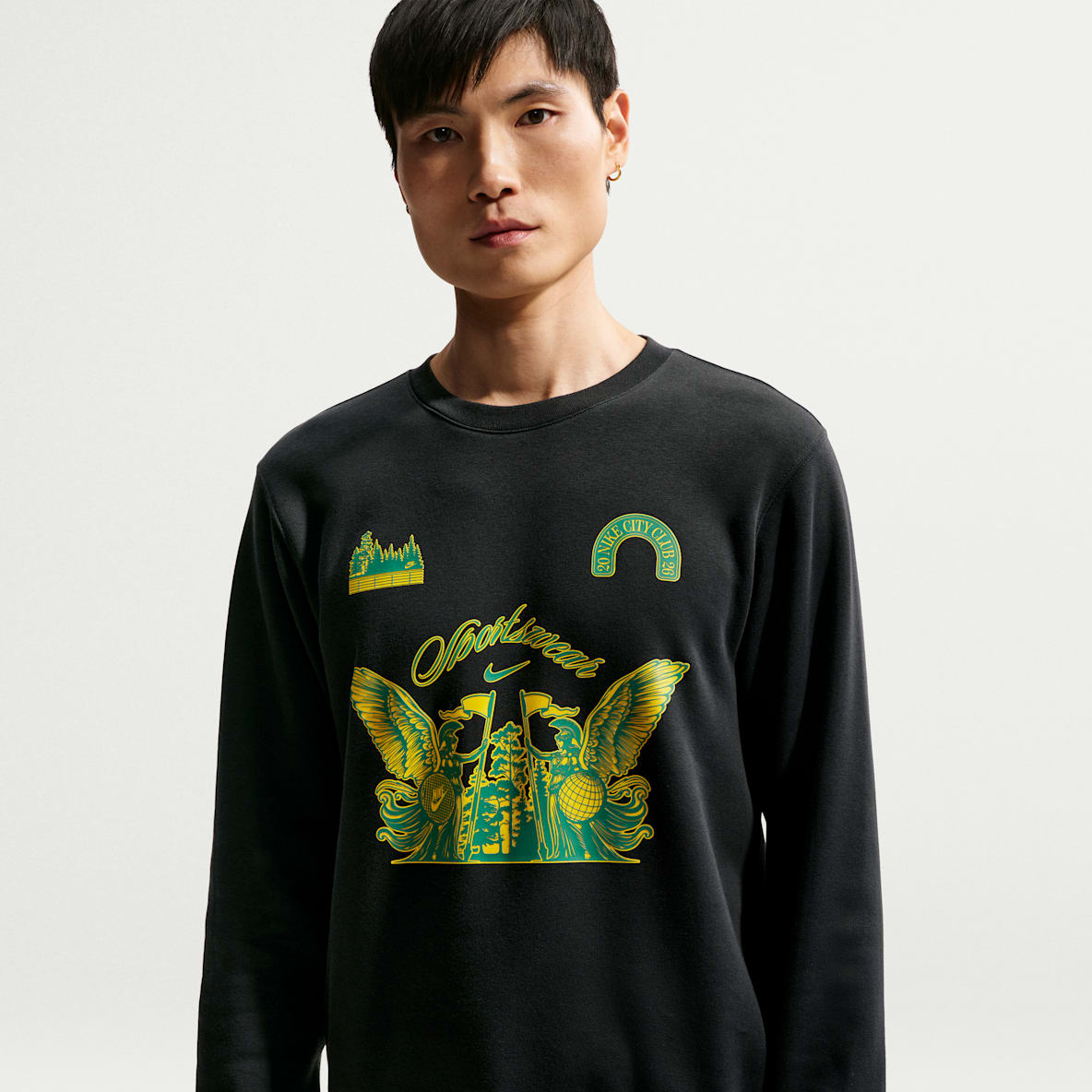 Nike スポーツウェア クラブ メンズ フリース クルーネック スウェットシャツ