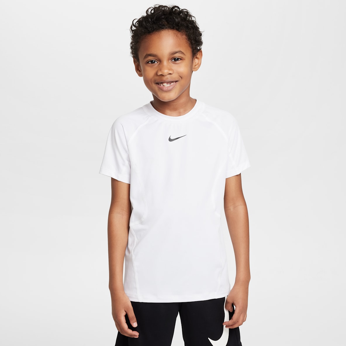 Nike Dri-FIT Pro Nike Dri-FIT Pro Playera de manga corta para niños talla pequeña