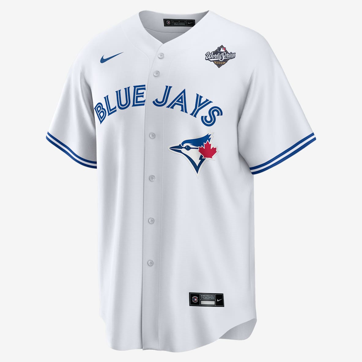 Max Scherzer Toronto Blue Jays 2025 World Series Participant Max Scherzer Toronto Blue Jays 2025 World Series Participant Jersey Nike de la MLB Replica para hombre