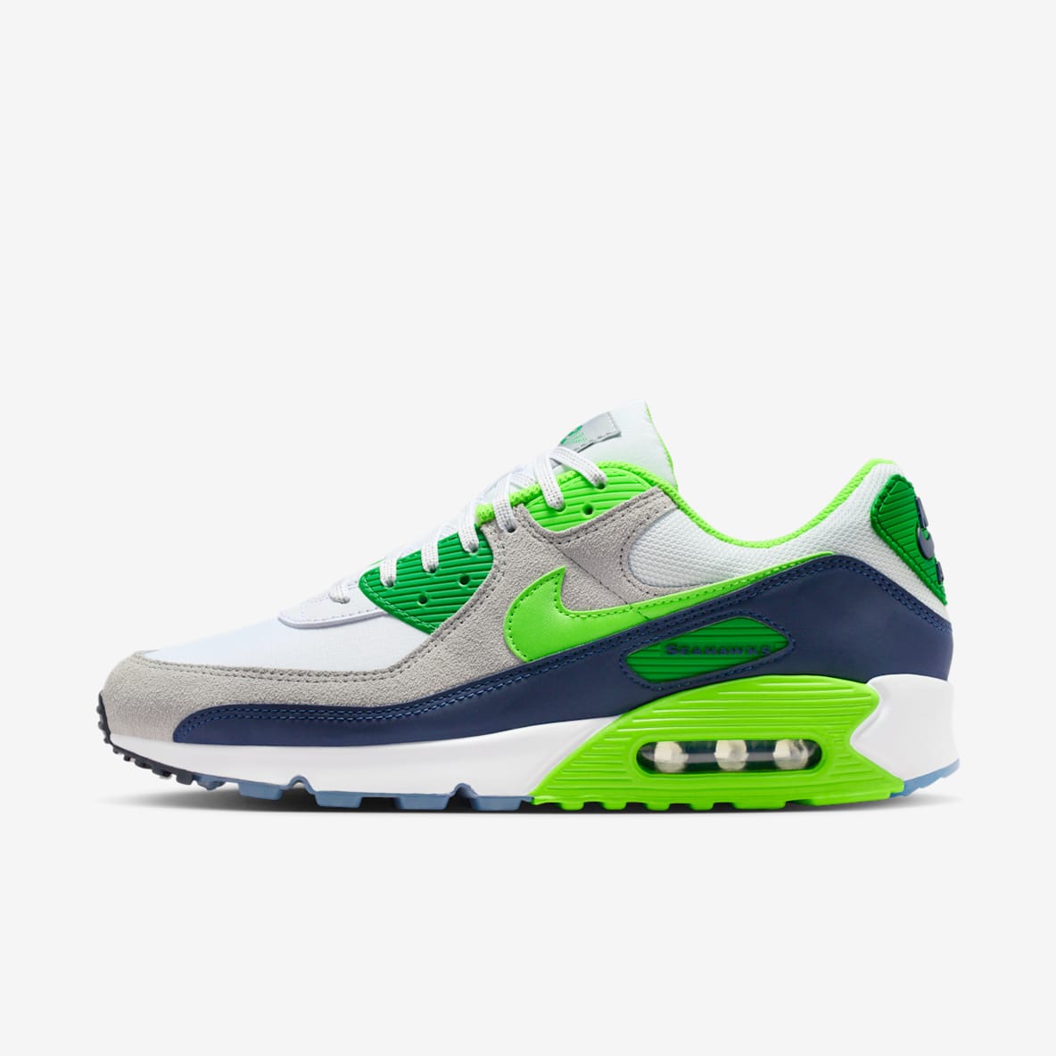 Seattle Seahawks Air Max 90 Seattle Seahawks Air Max 90 Men's Nike Shoes