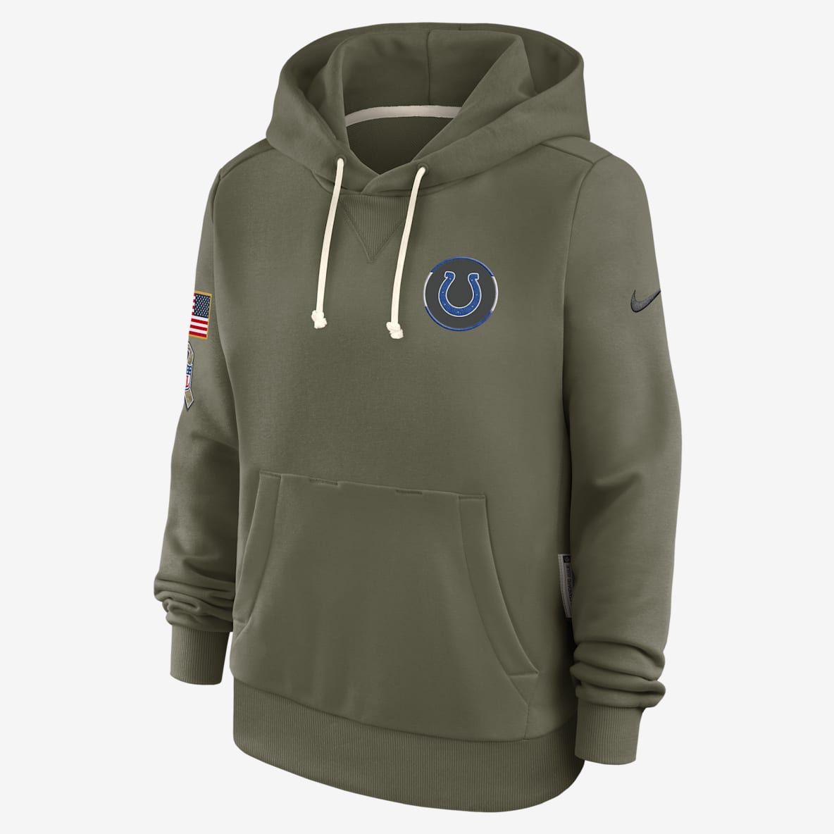 Indianapolis Colts Salute to Service Sideline Indianapolis Colts Salute to Service Sideline Women's Nike Dri-FIT NFL Pullover Hoodie