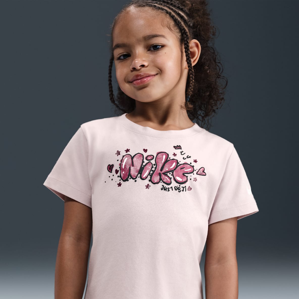 Nike Essentials Little Kids' Graphic Ringlet T-Shirt