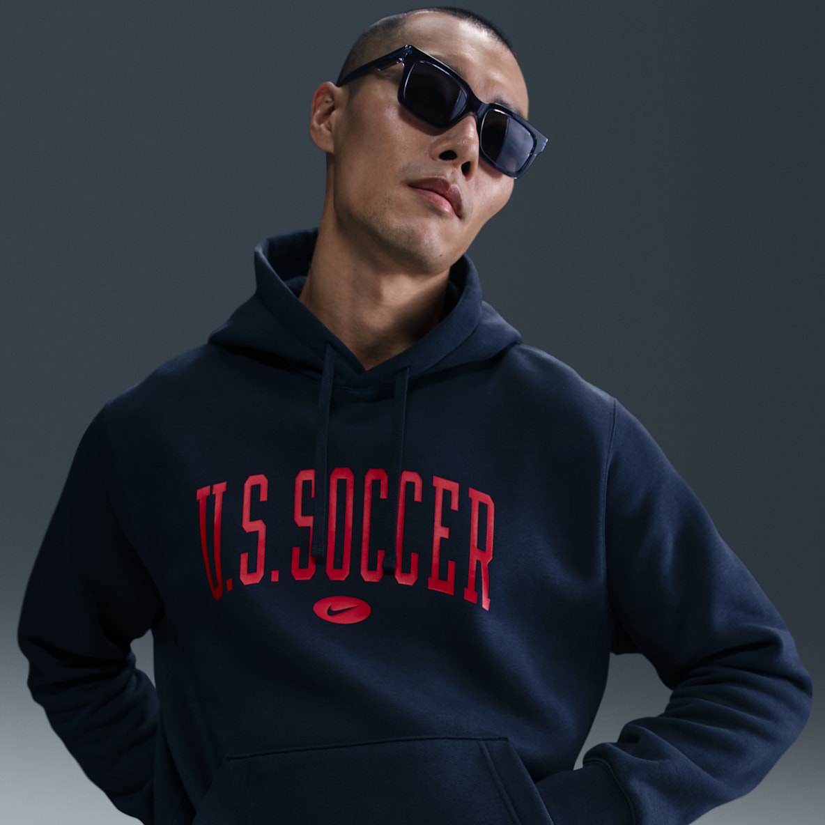 USA Club USA Club Men's Nike Soccer Pullover Hoodie
