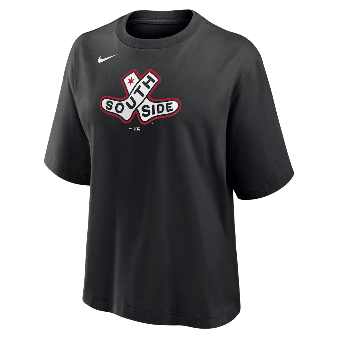 Chicago White Sox City Connect Boxy Chicago White Sox City Connect Boxy Women's Nike MLB T-Shirt