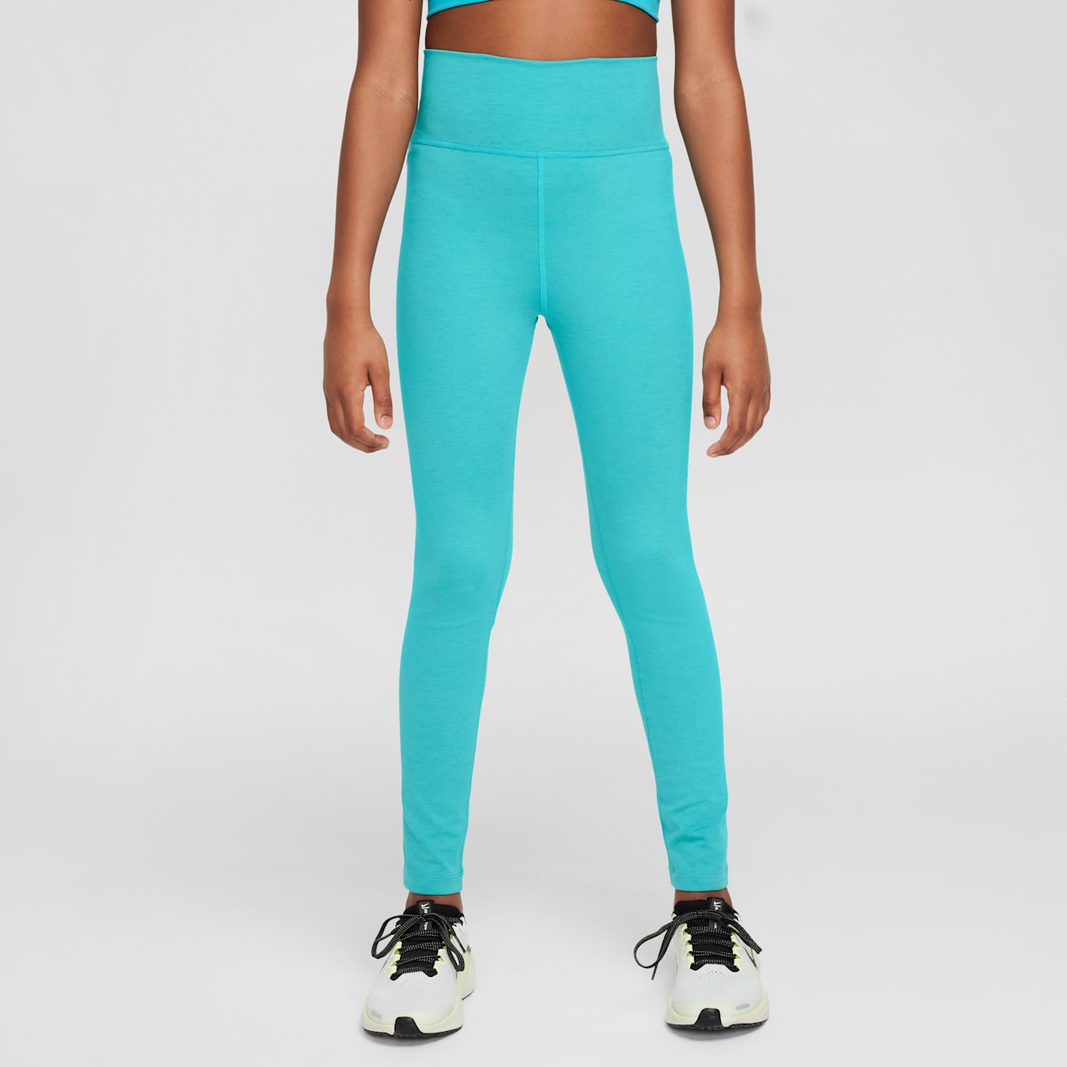 Nike One Nike One Big Kids’ (Girls') Dri-FIT High-Waisted Leggings