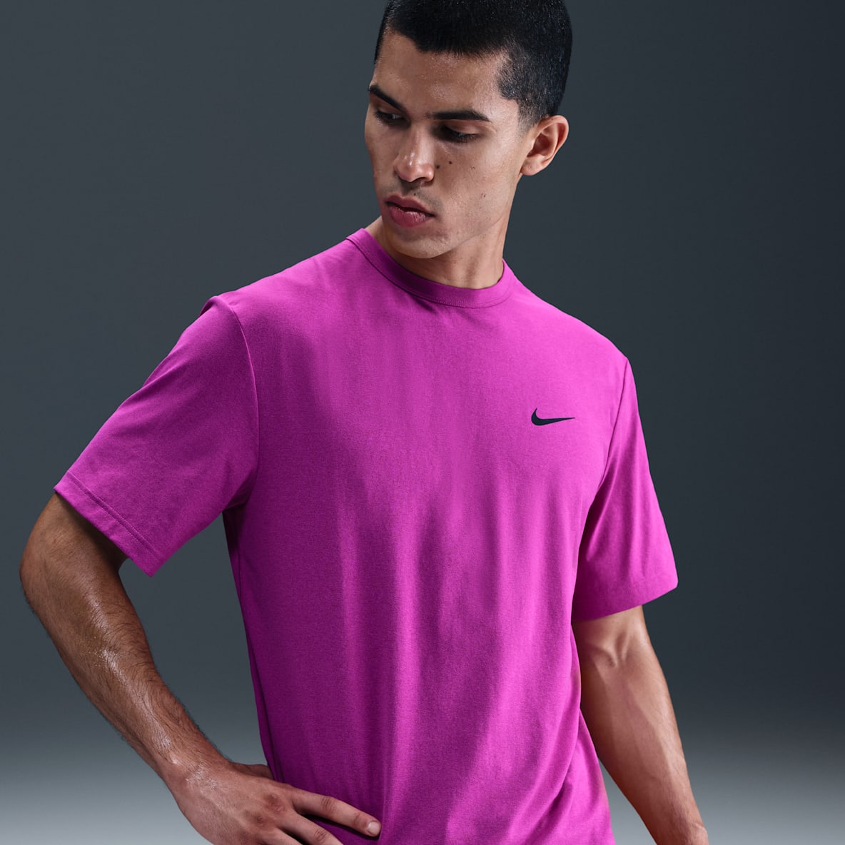 Nike Hyverse Nike Hyverse Men's Dri-FIT UV Short-sleeve Versatile Top