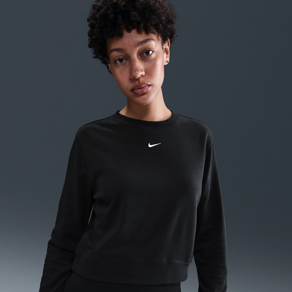 Nike Sportswear Chill Terry Nike Sportswear Chill Terry Women's Crew-Neck French Terry Sweatshirt