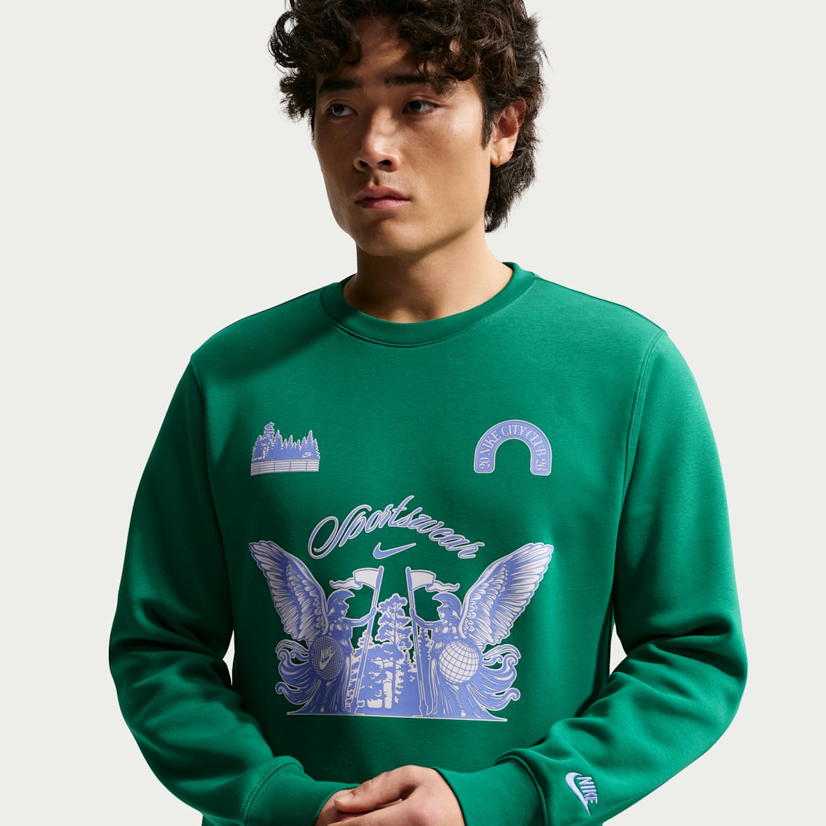 Nike Sportswear Club Men's Fleece Crew-Neck Sweatshirt