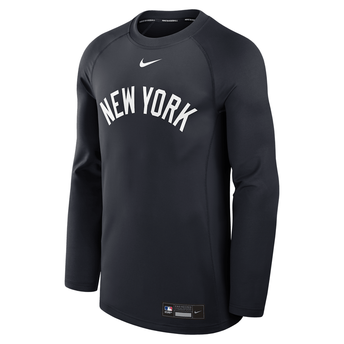 New York Yankees Authentic Collection Game Time New York Yankees Authentic Collection Game Time Men's Nike Dri-FIT MLB Pullover Crew
