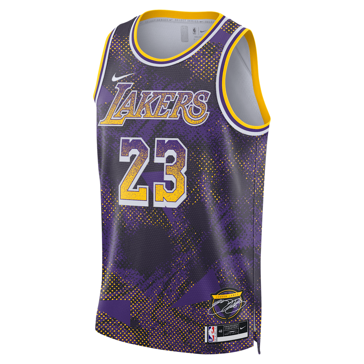 LeBron James Los Angeles Lakers 2025/26 Select Series LeBron James Los Angeles Lakers 2025/26 Select Series Men's Nike Dri-FIT NBA Swingman Jersey