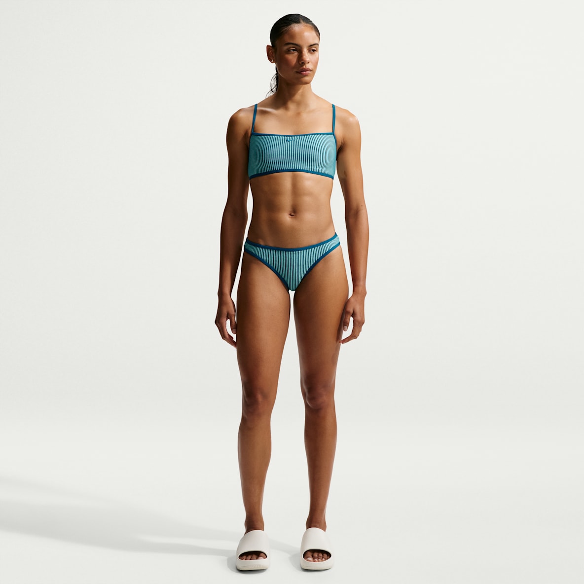 Nike Swim Women's Ripple Texture Hipster Bikini Bottom