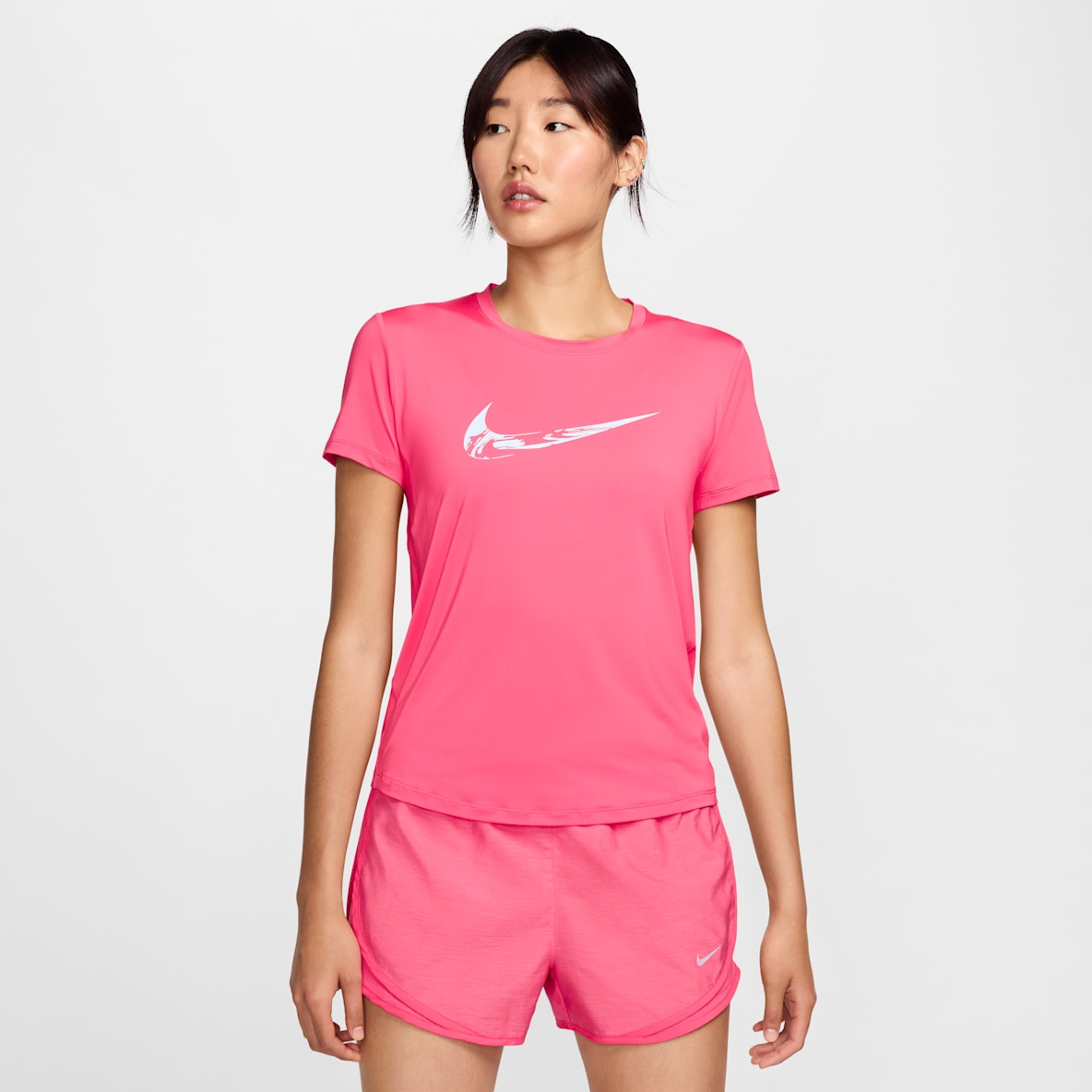 Nike One Nike One Women's Dri-FIT Short-Sleeve Graphic Running Top