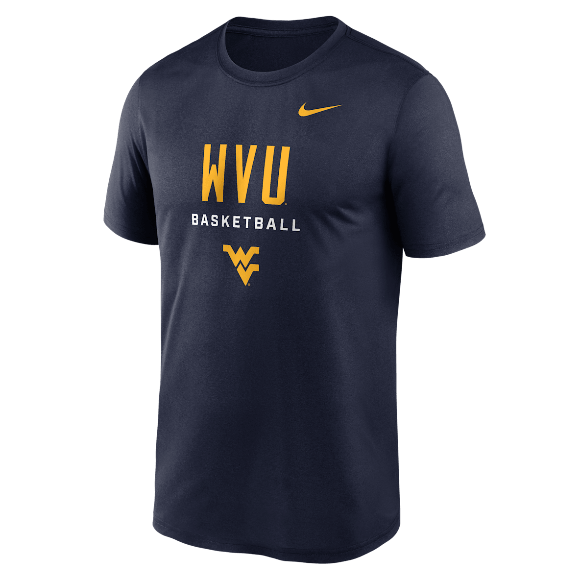 West Virginia Courtside Basketball Legend West Virginia Courtside Basketball Legend Men's Nike Dri-FIT College T-Shirt