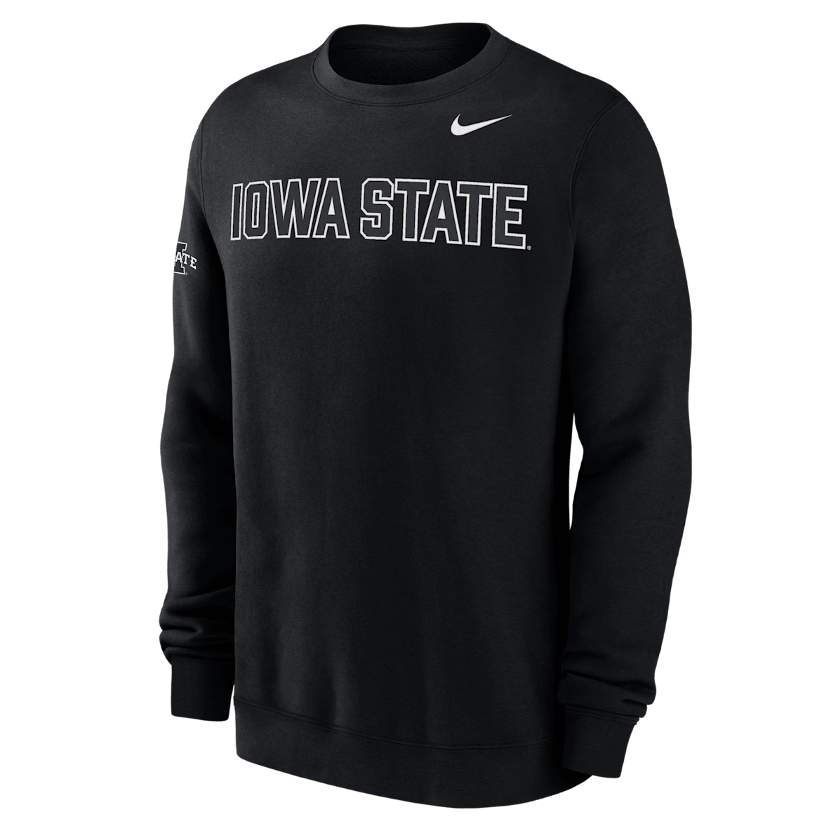 Iowa State Club Fleece Iowa State Club Fleece Men's Nike College Crew-Neck Sweatshirt