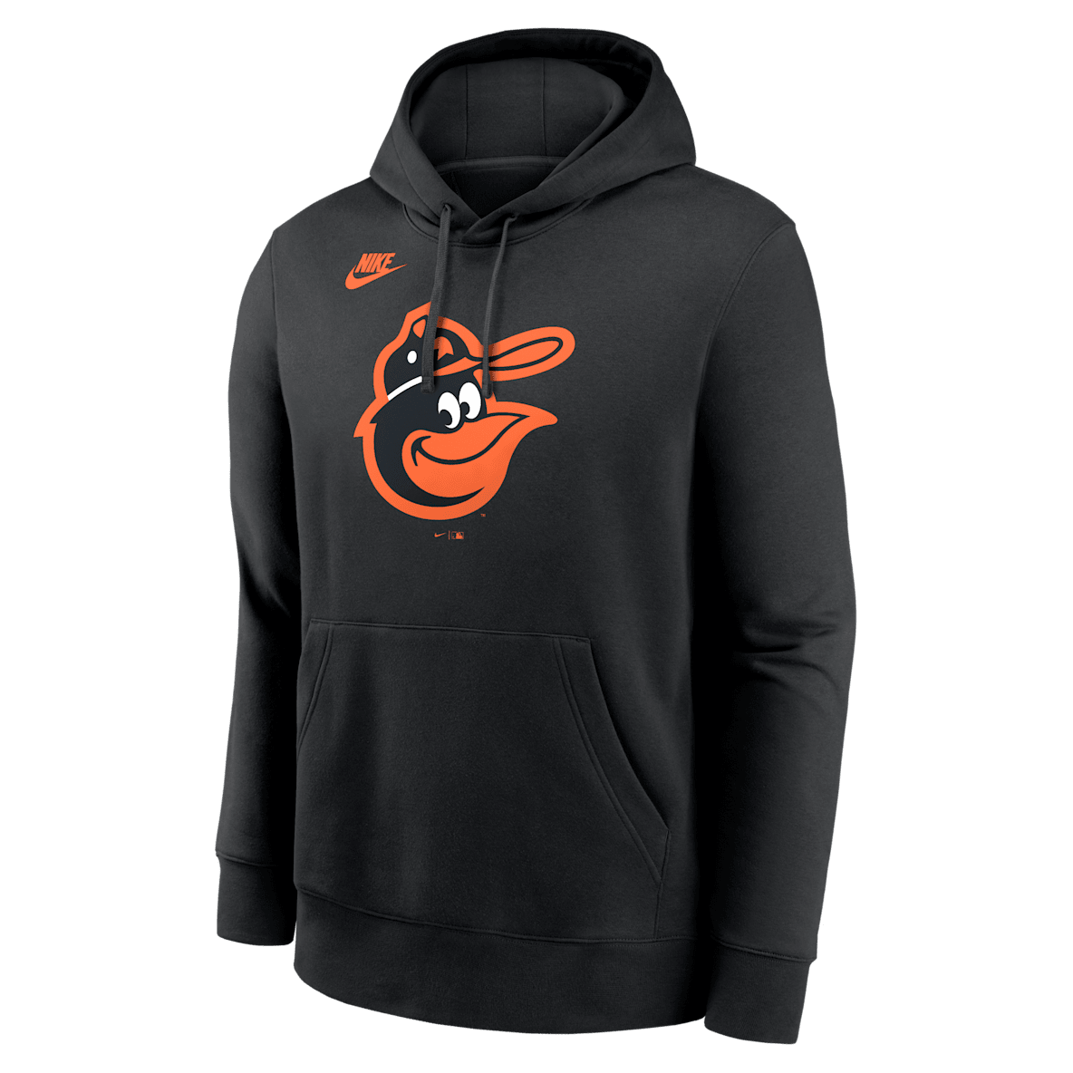 Baltimore Orioles Cooperstown Logo Club Baltimore Orioles Cooperstown Logo Club Sudadera con gorro sin cierre Nike de la MLB para hombre