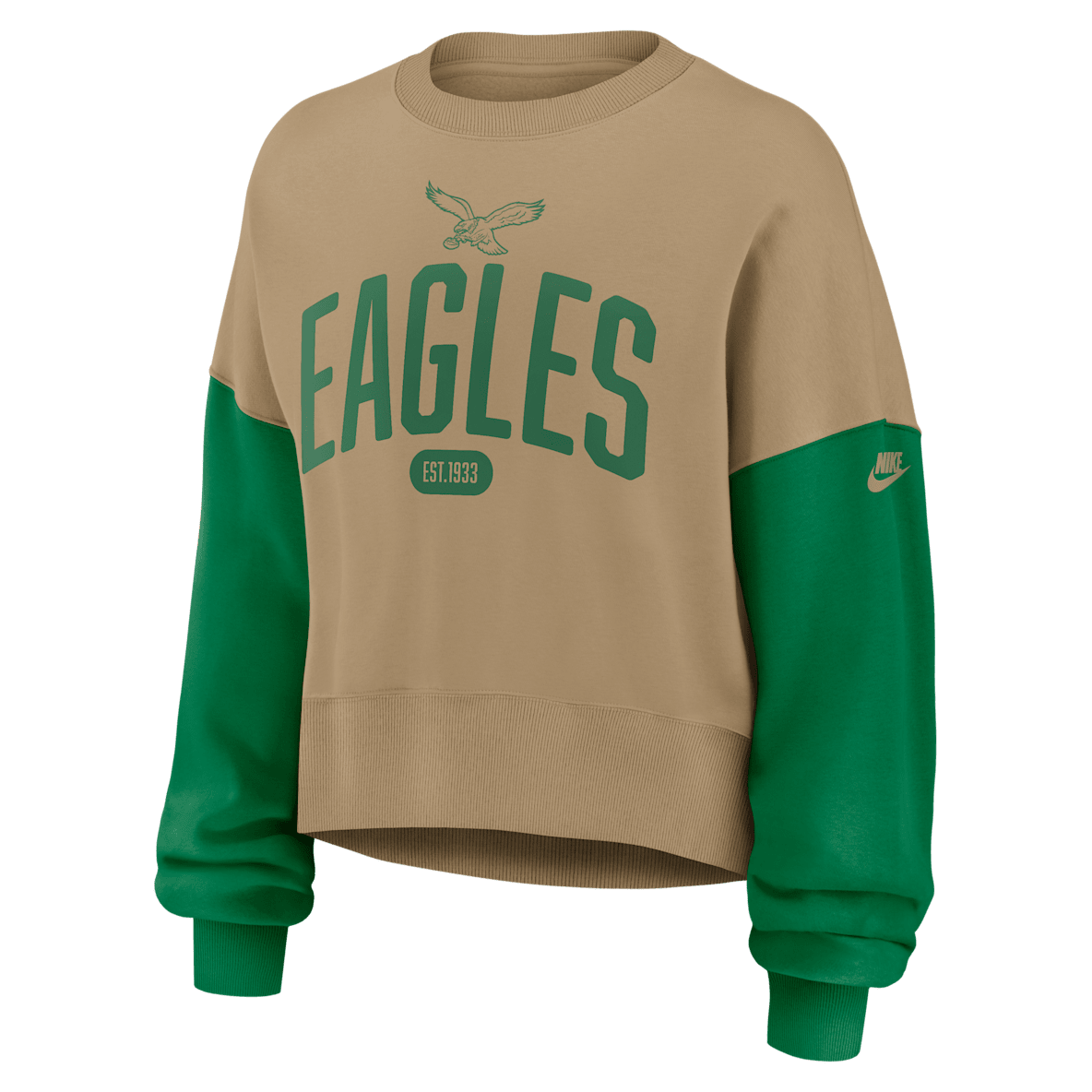 Philadelphia Eagles Rewind Philadelphia Eagles Rewind Women's Nike NFL Pullover Crew