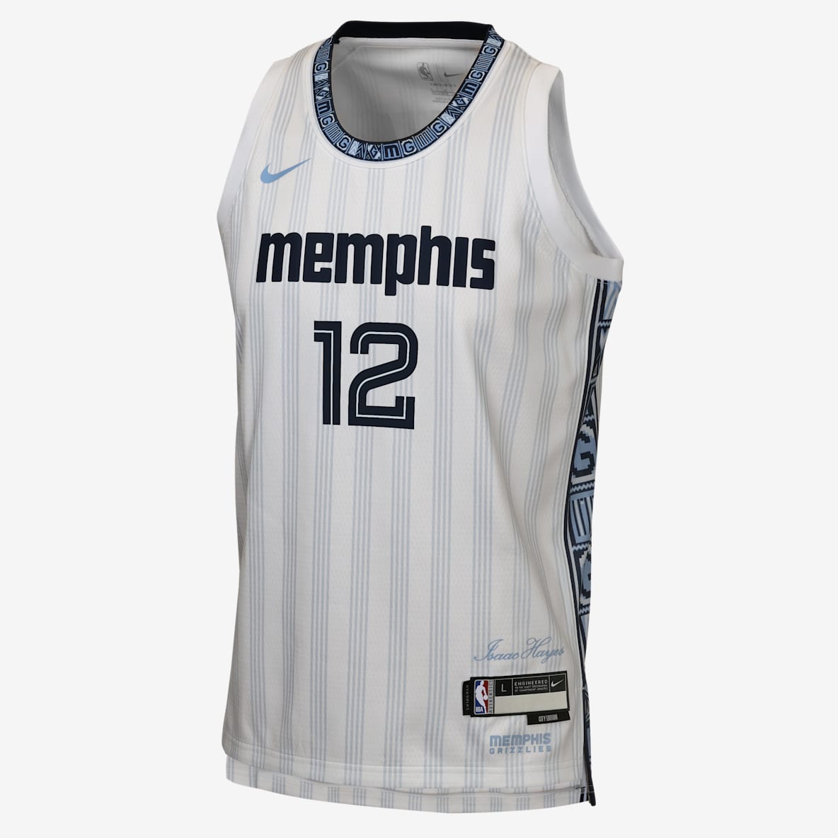 Ja Morant Memphis Grizzlies City Edition Big Kids' Nike NBA Swingman Jersey