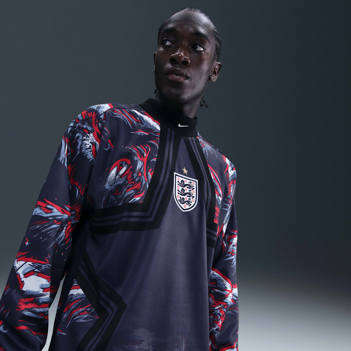England Authentic målvakt Fotbollströja Nike för män