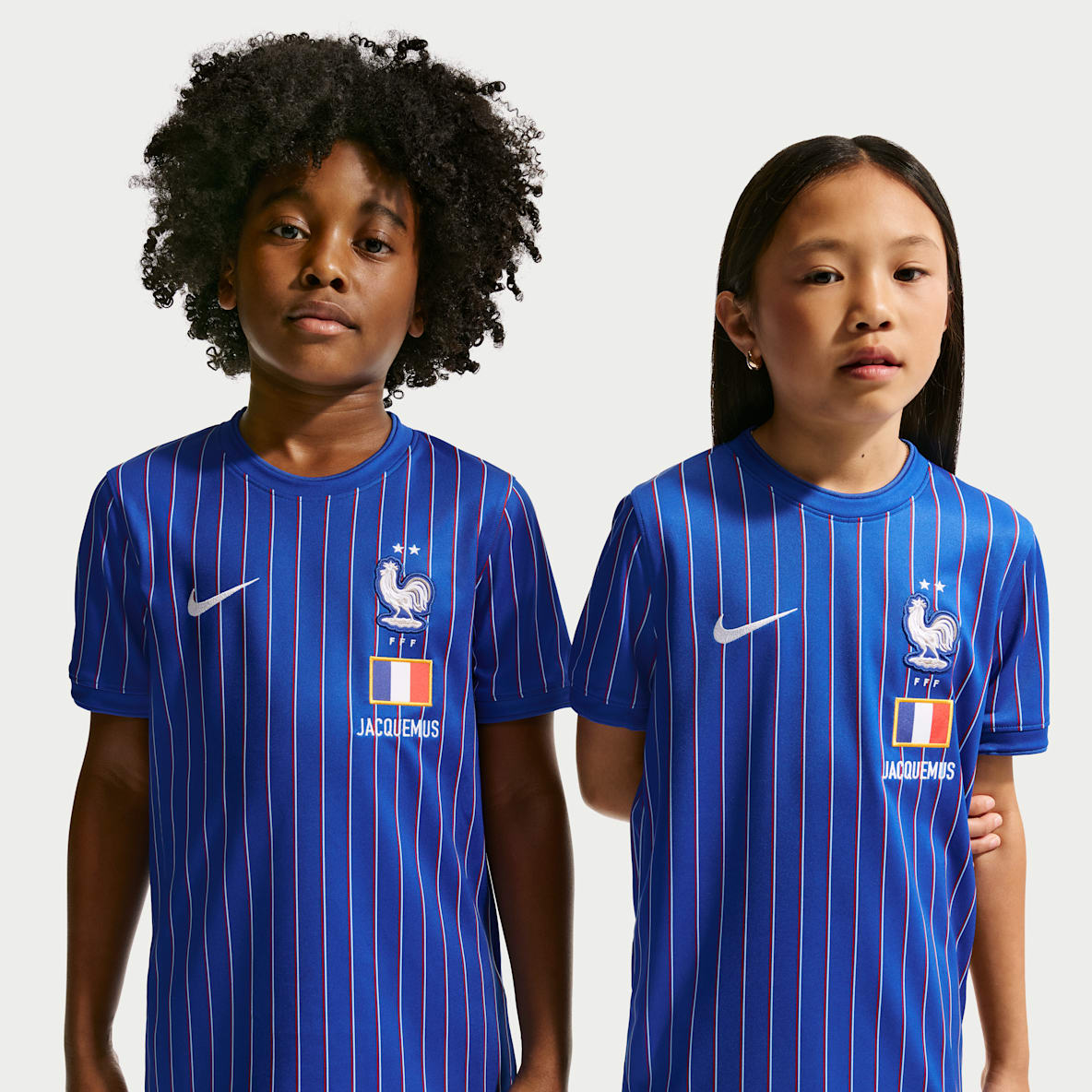 France x Jacquemus Older Kids' Short-Sleeve Football Top