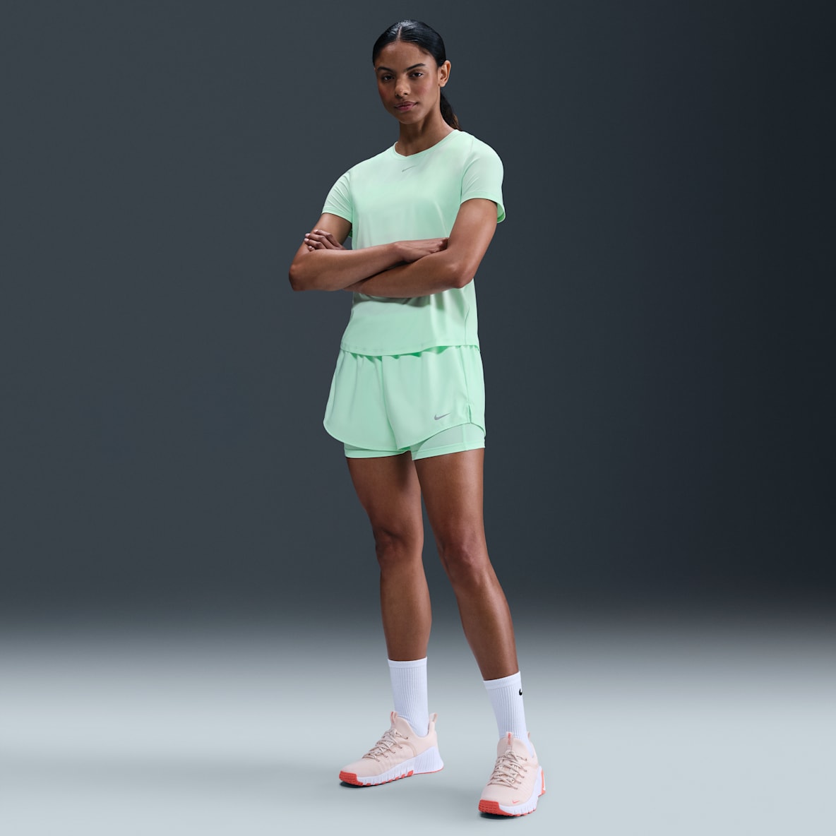 Nike One Nike One Women's Dri-FIT Mid-Rise 8cm (approx.) 2-in-1 Shorts