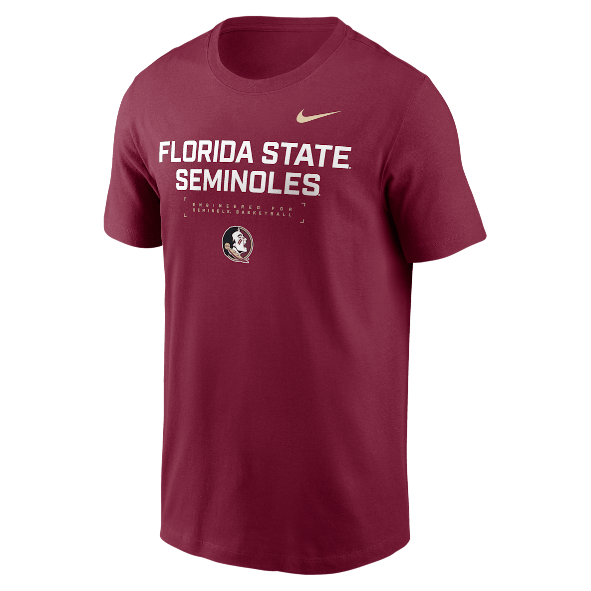 Florida State Courtside Basketball Men's Nike Dri-FIT College T-Shirt