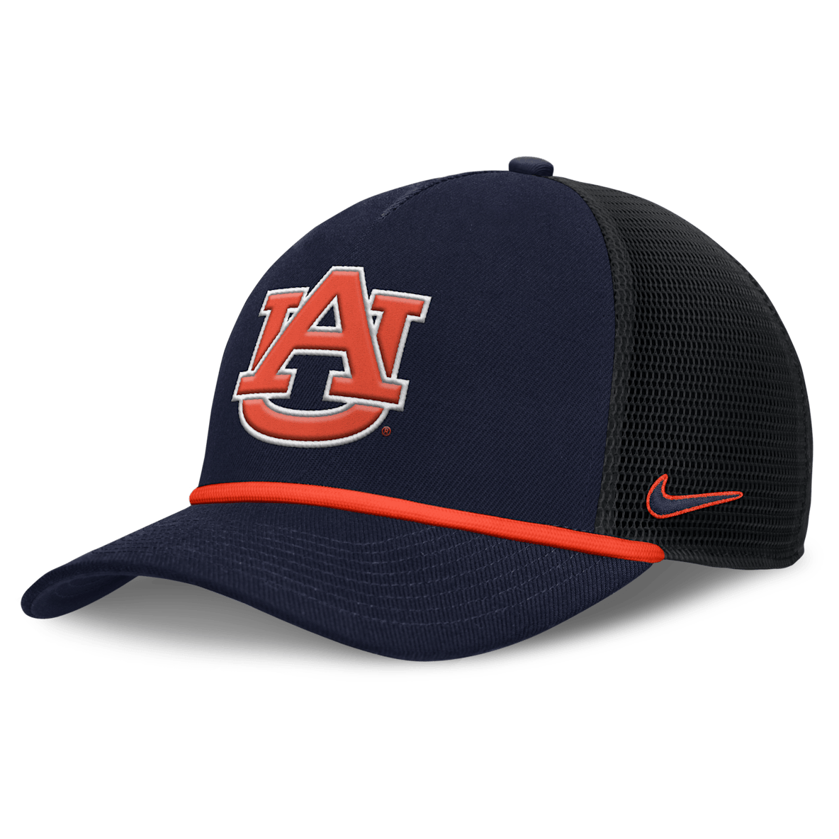 Auburn Primetime Rise Men's Nike College Trucker Adjustable Hat