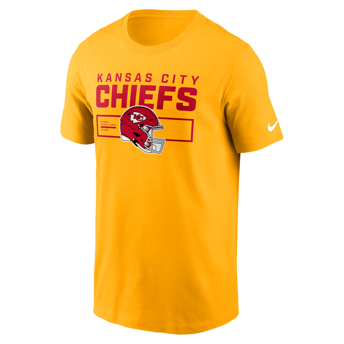Kansas City Chiefs Helmet Essential Kansas City Chiefs Helmet Essential Men's Nike NFL T-Shirt