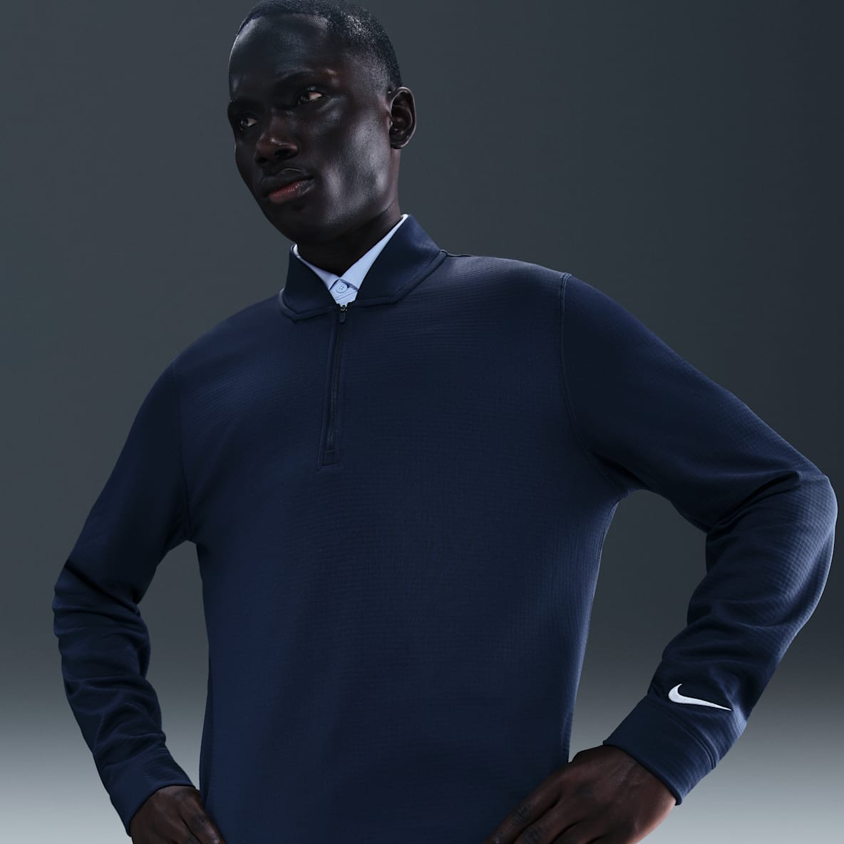 Nike Velocity Men's Therma-FIT 1/2-Zip Golf Top