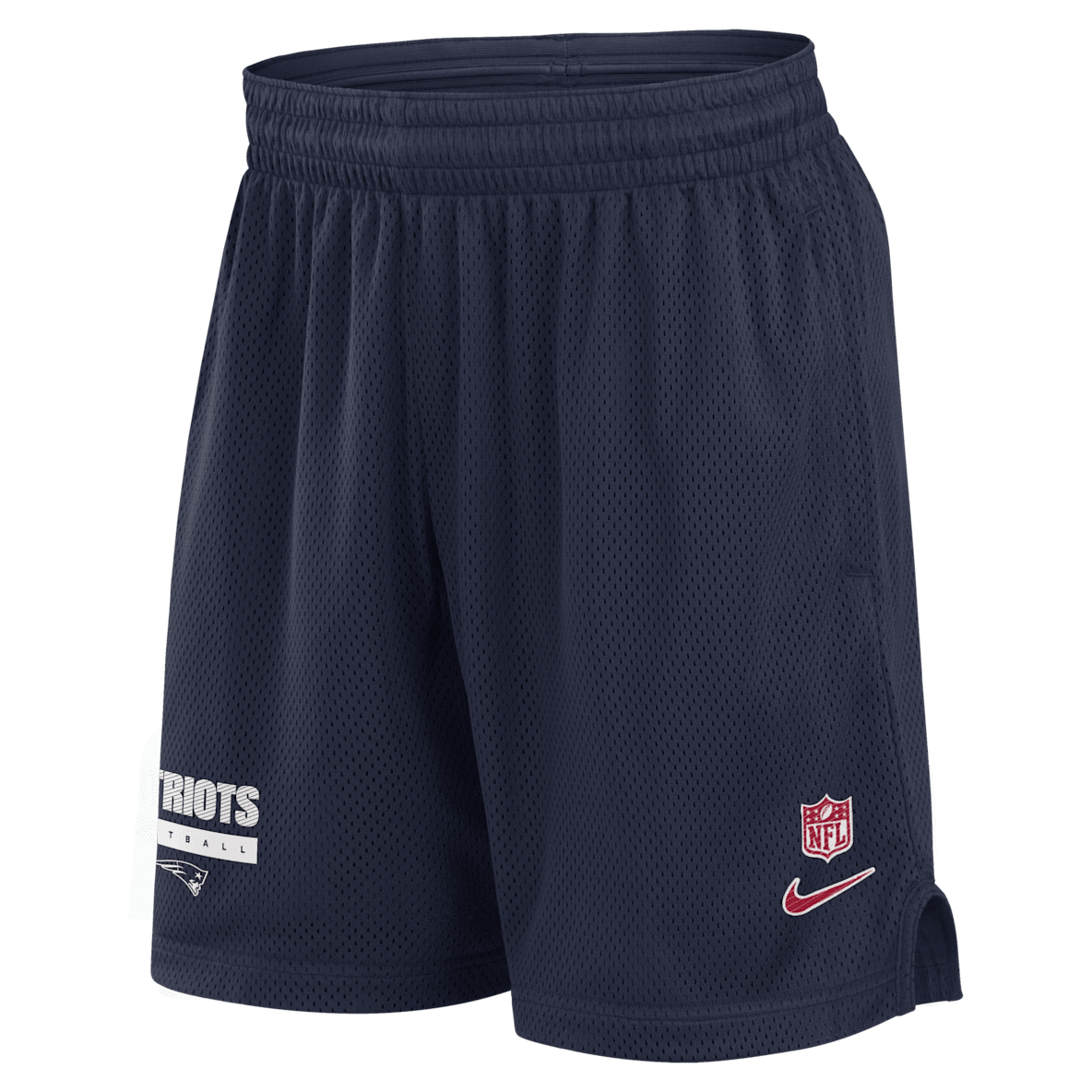 New England Patriots Sideline New England Patriots Sideline Shorts Nike Dri-FIT de la NFL para hombre