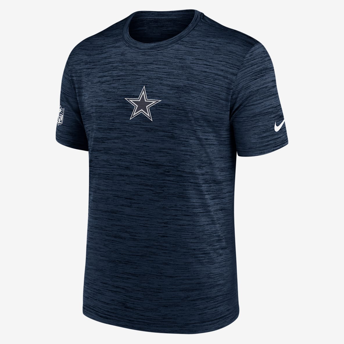 Dallas Cowboys Sideline Team Issue Velocity Dallas Cowboys Sideline Team Issue Velocity Playera Nike Dri-FIT de la NFL para hombre