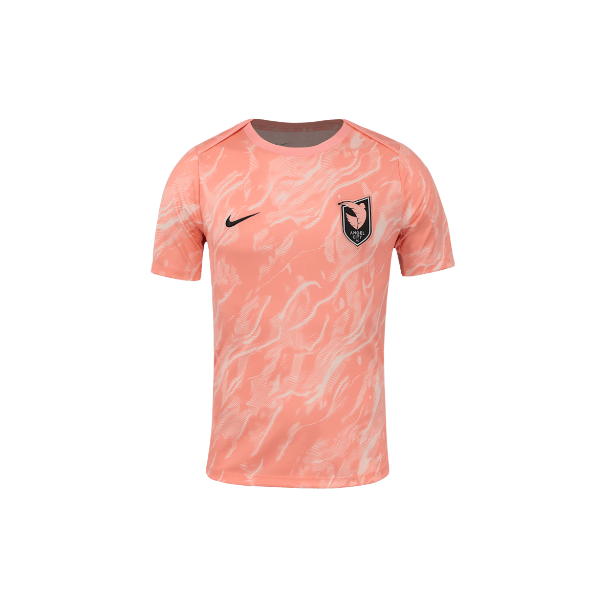 Angel City FC 2025 Angel City FC 2025 Men's Nike NWSL Short-Sleeve Pre-Match Top