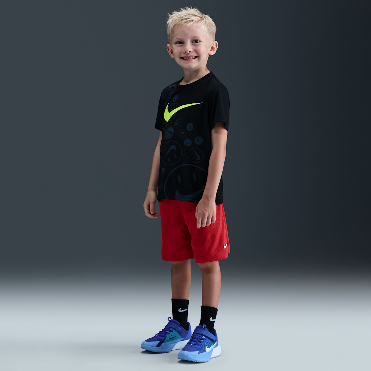 Nike Nike Little Kids' Dri-FIT Multi Mesh Shorts