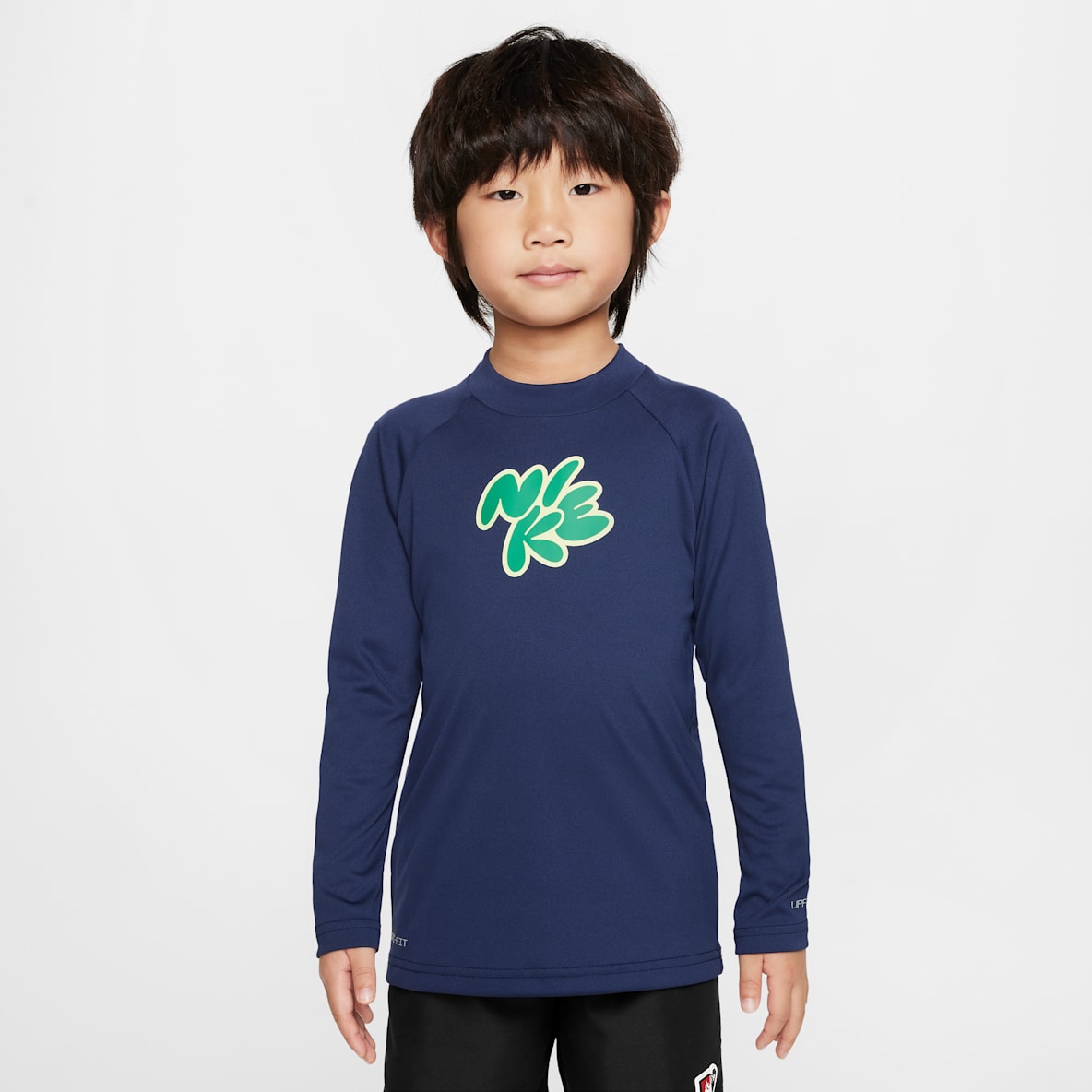 Nike Swim Hydroguard Nike Swim Hydroguard Little Kids' Long-Sleeve Top