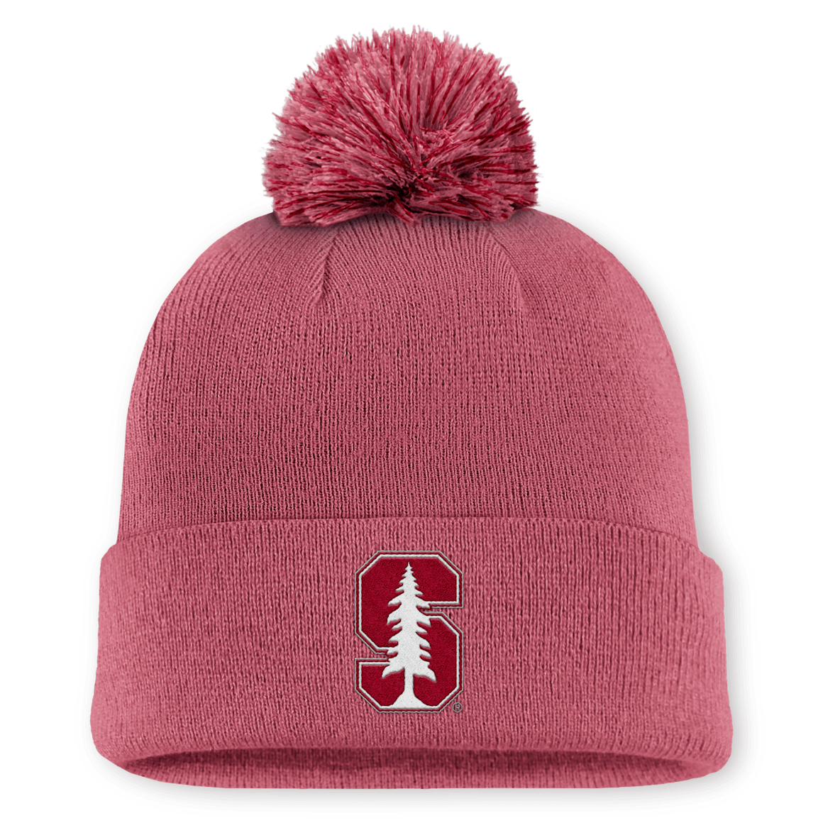 Stanford Primetime Campus Toned Stanford Primetime Campus Toned Men's Nike College Cuffed Pom Beanie