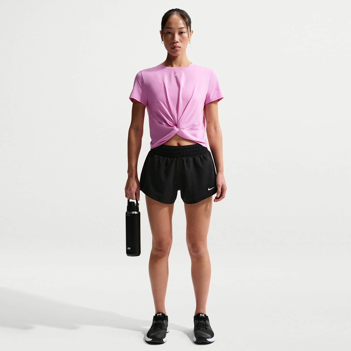 Nike Dri-FIT One Women's Mid-Rise 3" Brief-Lined Shorts